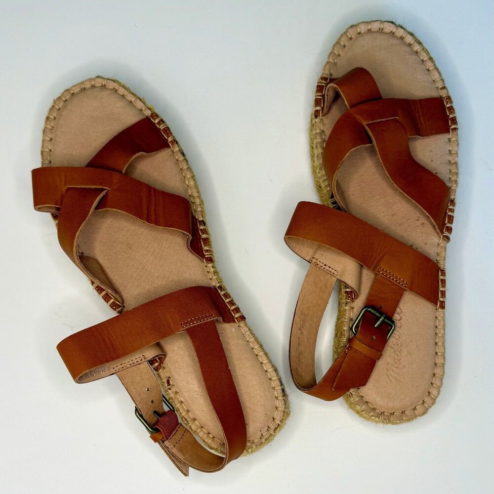 Madewell The Julie Espadrille Sandal - Like New Condition